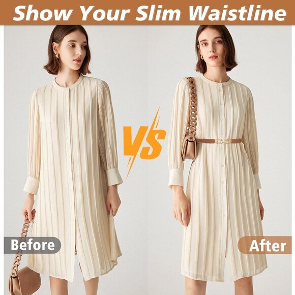 Women Elastic Stretch Belt for Dresses Vintage Waist Slim Fit Fashion Accessory main image 6